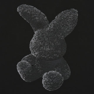 ADLV Black Fuzzy Rabbit T-Shirt (Black)