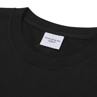 ADLV Black Fuzzy Rabbit T-Shirt (Black)